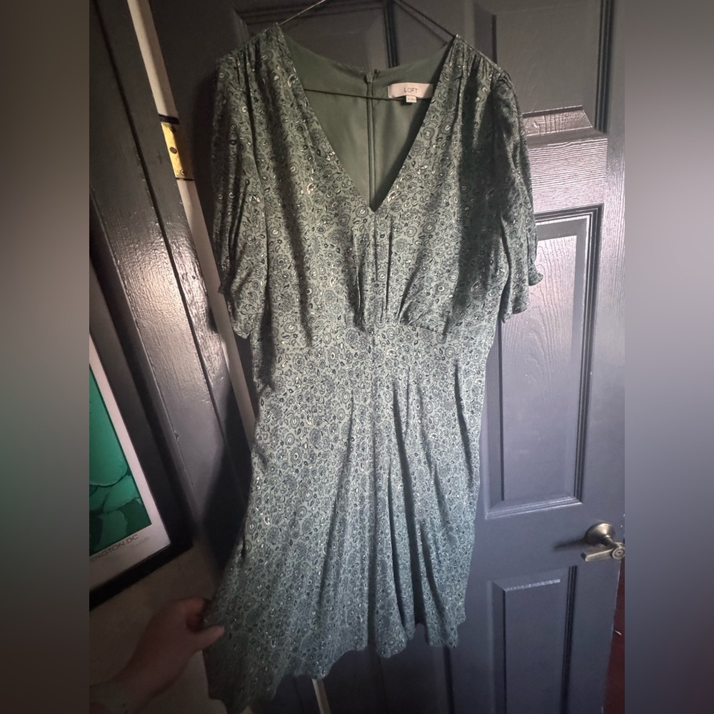 LOFT Teal dress